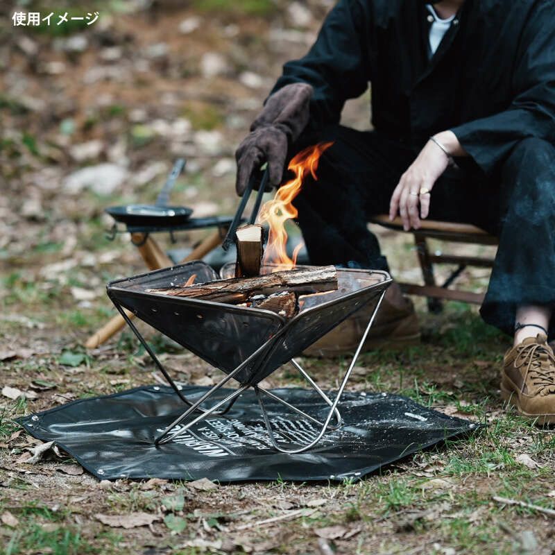 澡盆式焚火地墊 QC-FS90