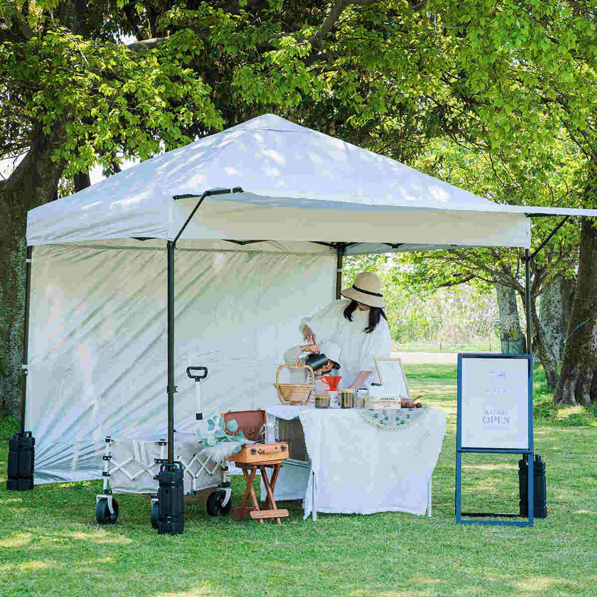 市集帳篷 攤位帳篷 日系風格出攤帳篷 QC-MT250